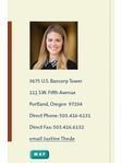 Justine T Occhipinti, experienced Tax attorney in Portland, OR with 0 reviews