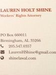 Lauren Holt Shine, experienced Government, Litigation attorney in Birmingham, AL with 107 reviews