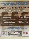 David Joel Follin, experienced Criminal Defense, Government attorney in Ventura, CA with 2 reviews