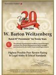 William Barton Weitzenberg, experienced Litigation, Real Estate attorney in Santa Rosa, CA with 0 reviews